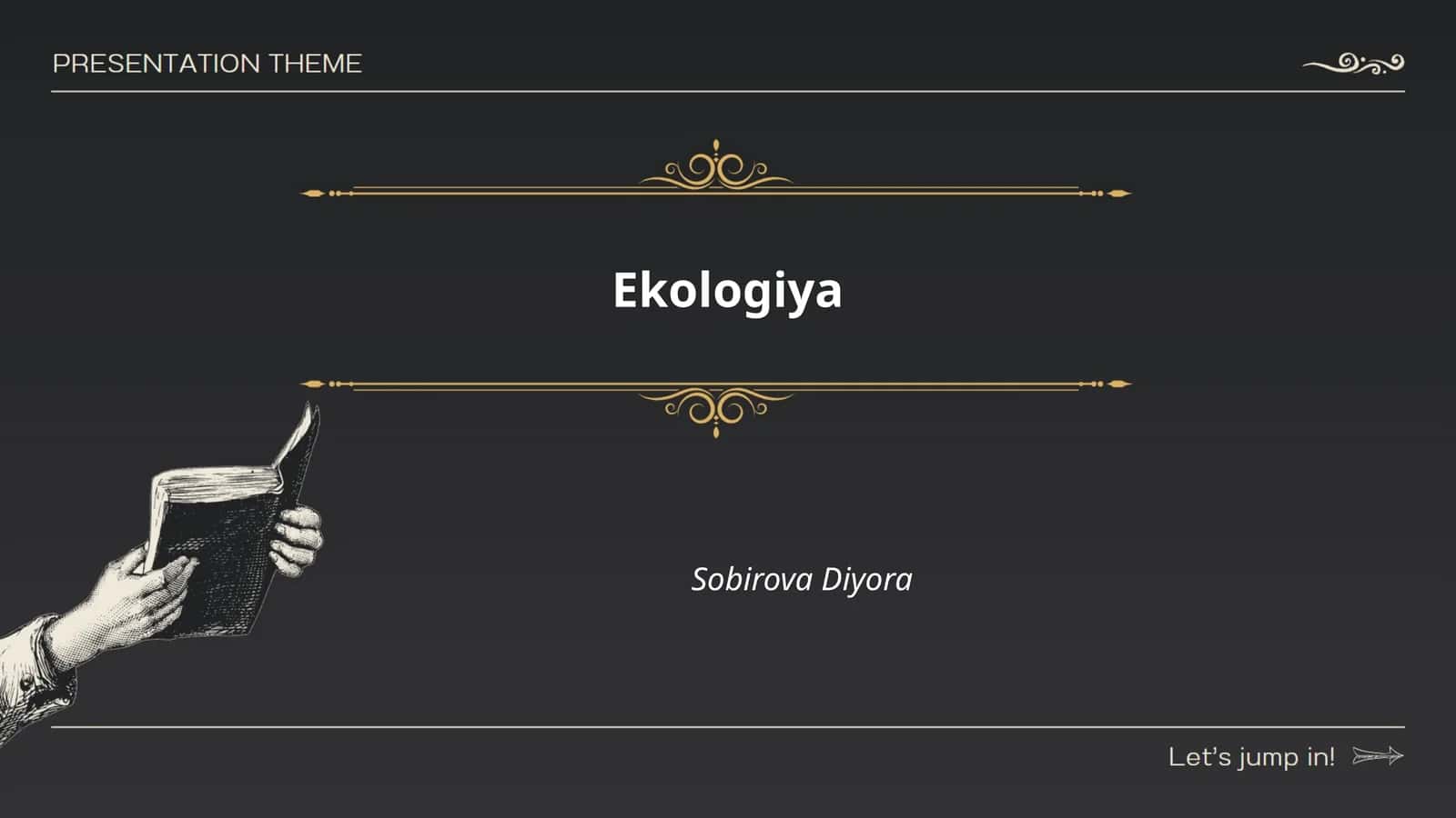 Ekologiya Sobirova Diyora 1