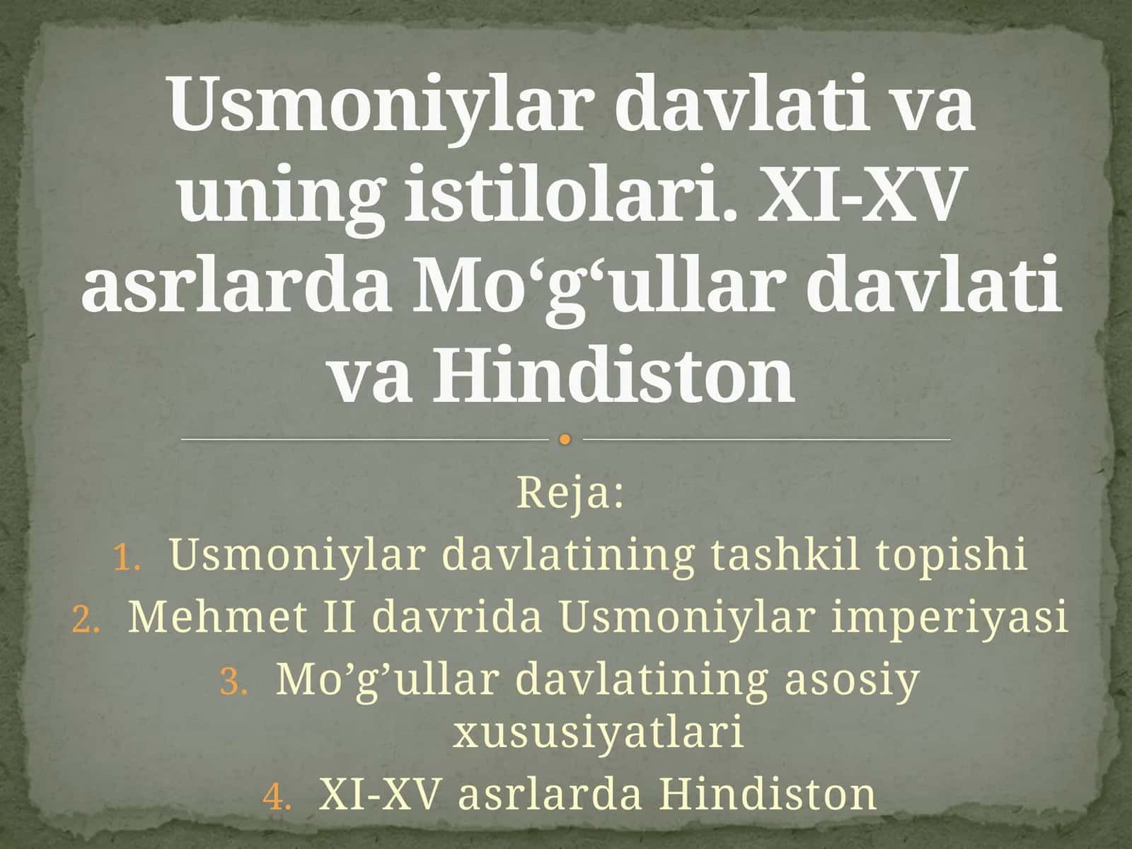 Usmoniylardavlatiningtashkiltopishi 1
