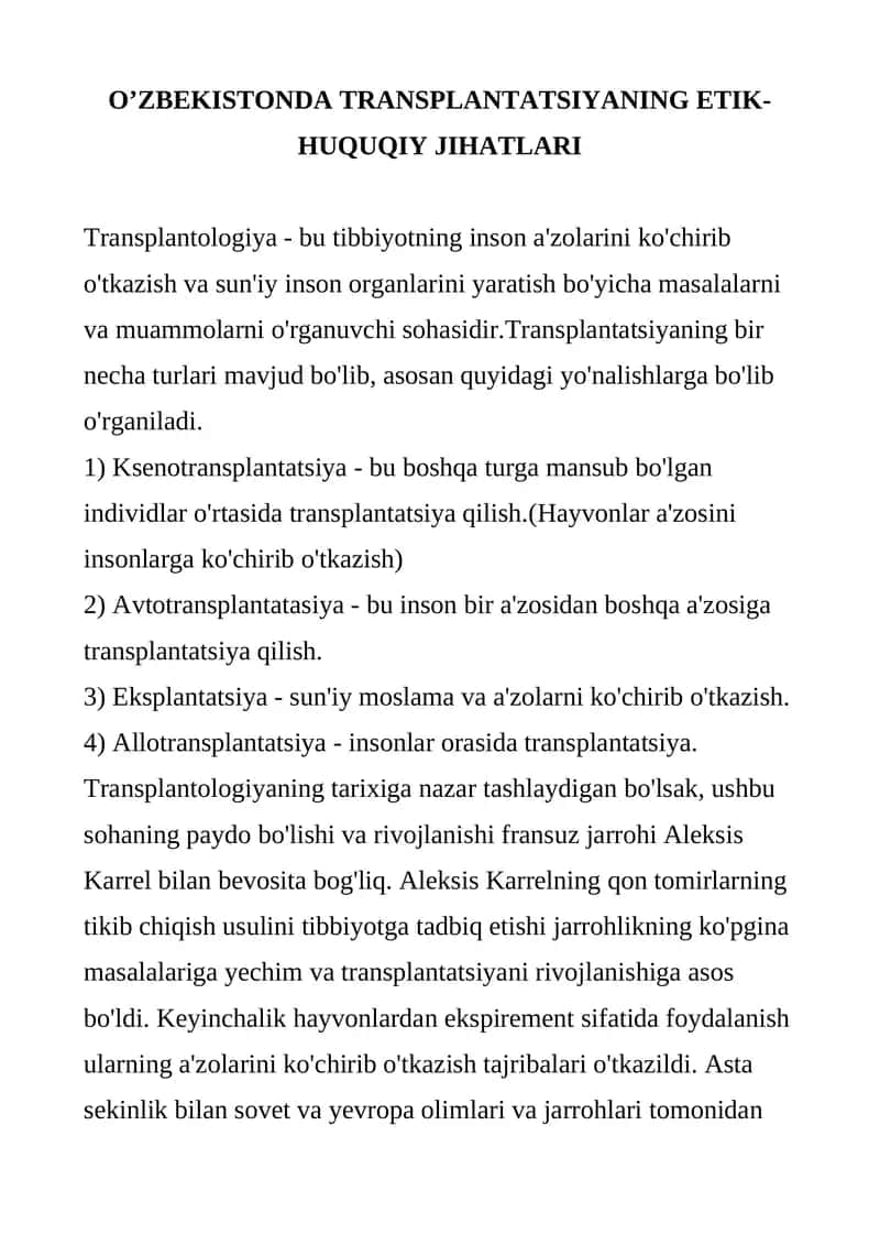 Transplantologiya 1