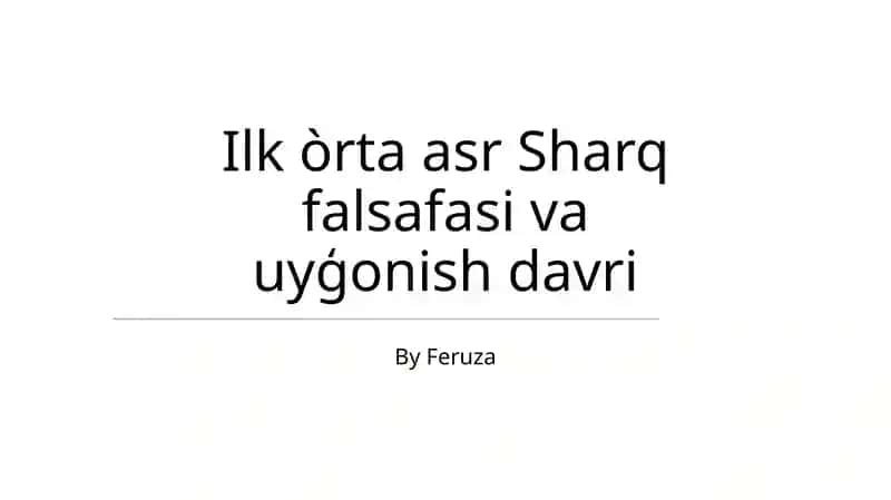 Islomning Oltin Asri va uning ta'siri