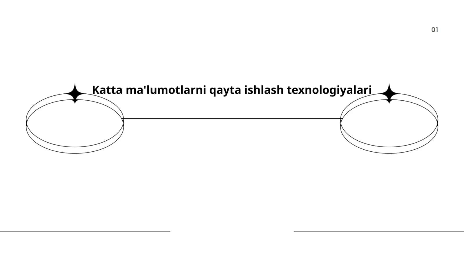 Katta ma'lumotlarni qayta ishlash texnologiyalari 1