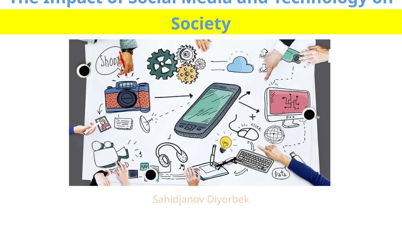 The Impact of Social Media and Technology on Society 1