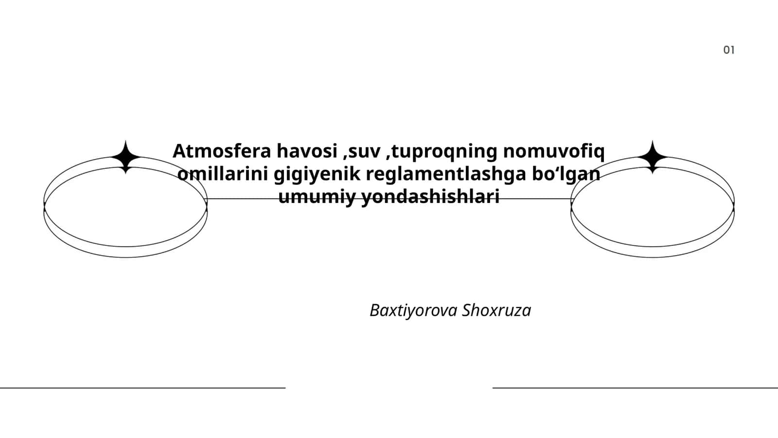 Atmosfera havosi, suv, tuproqning gigiyenik reglamentlash yondashuvlari 1