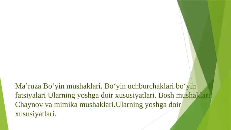 Bo‘yinmushaklari 1