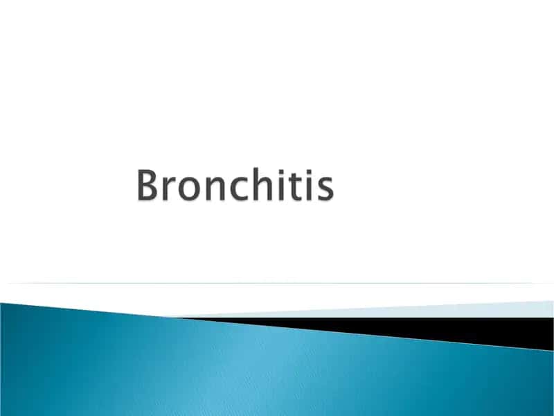 Bronchitis 1