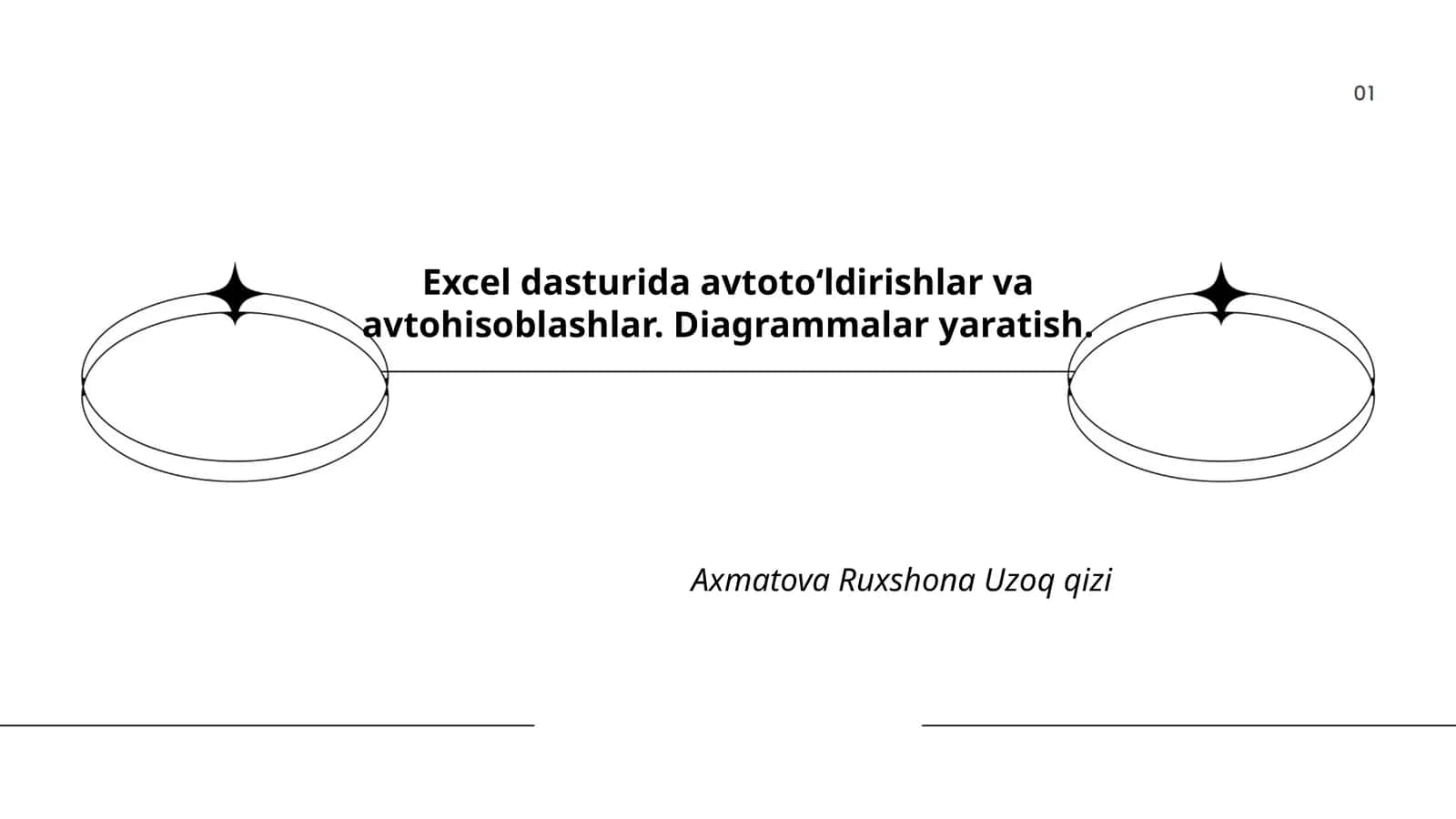 Avtohisoblash funksiyalari Excel dasturida 1