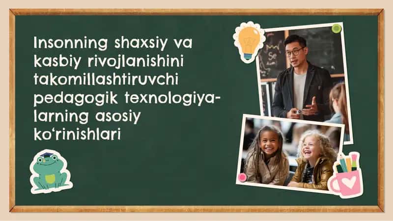 Ta’limda pedagogik texnologiyalar 1