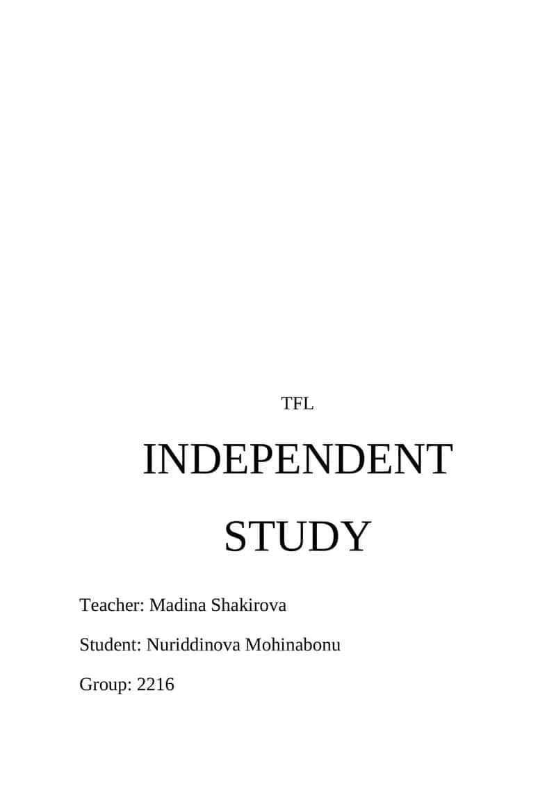 Principles of Language Assessment and Test Design 1
