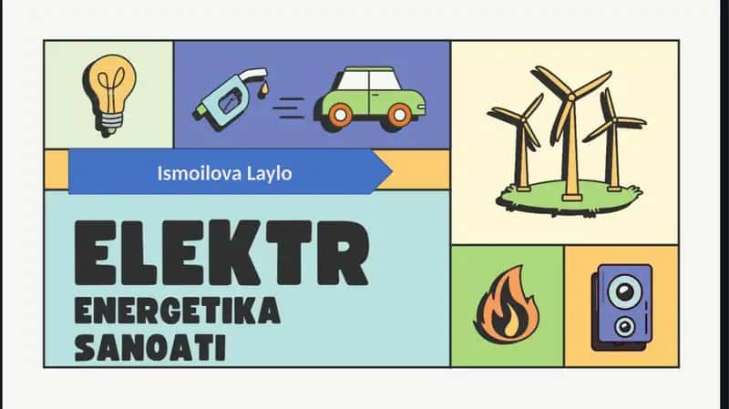 Elektr –energetika sanoati 1