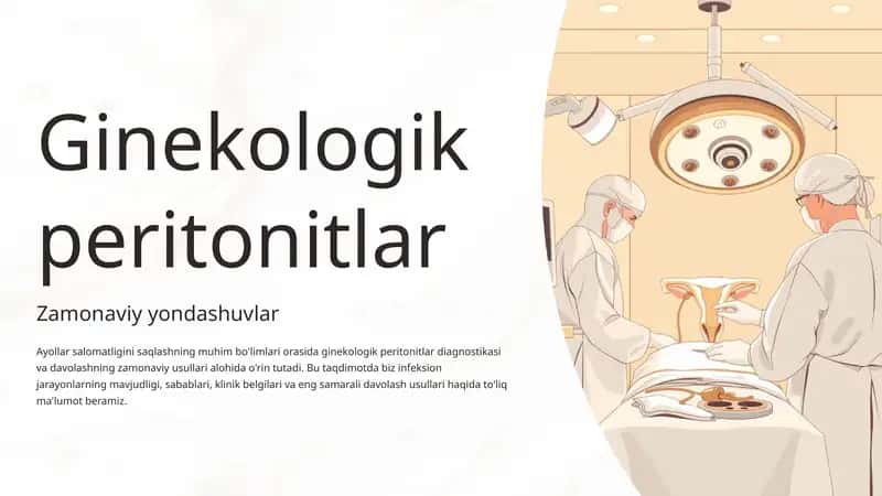 Ginekologik peritonitlar 1