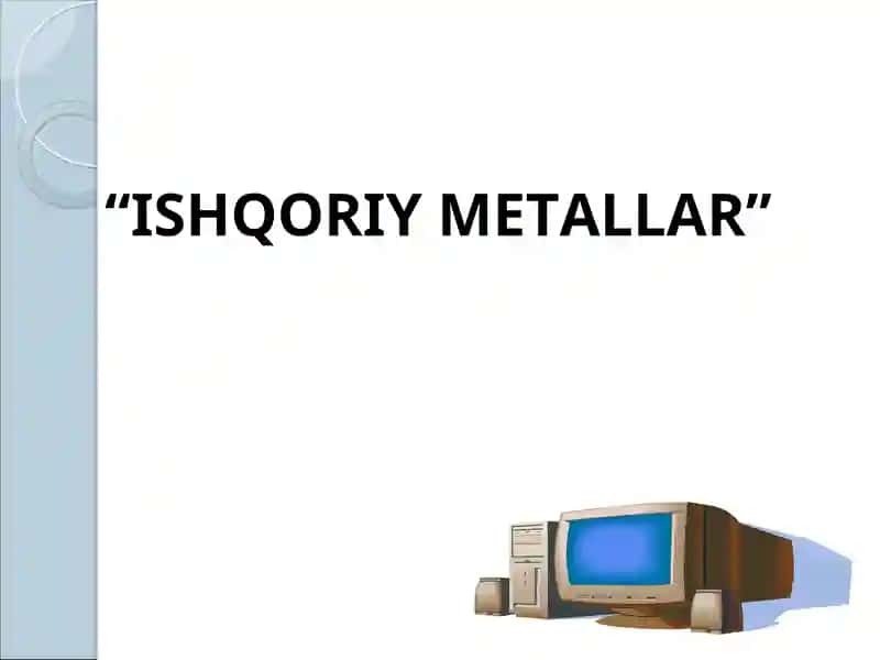 ISHQORIY METALLAR