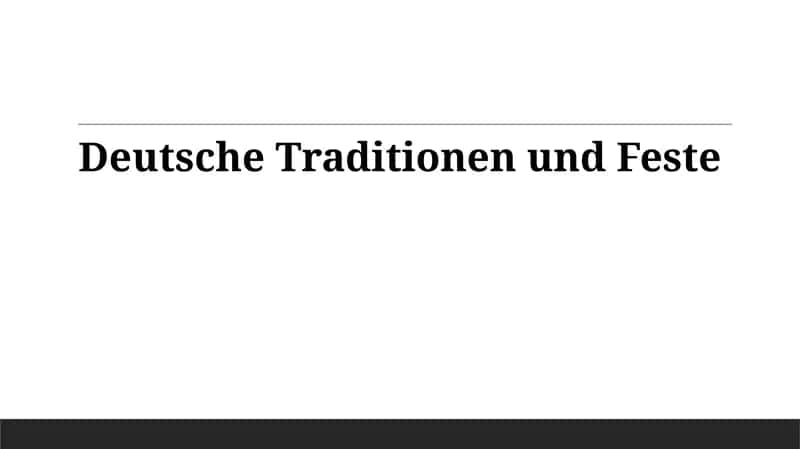 Kulinarische Traditionen in der deutschen Küche 1