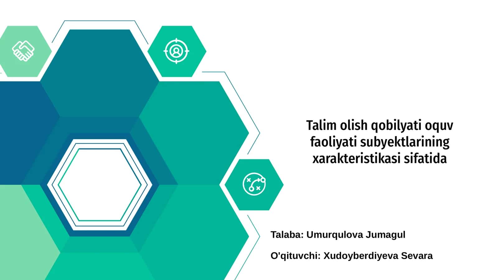 Talim olish qobilyatini shakllantirish metodlari 1