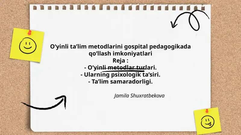O‘yinli ta’lim metodlarini gospital pedagogikada qo‘llash imkoniyatlari 1