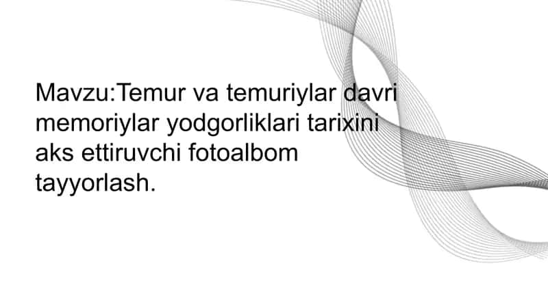Temuriylar Davri Emomiy Obita Tarixini Tasvirlaydigan Foto Albom 1