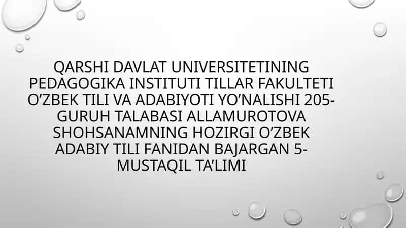 O’tkir Hoshimovning “daftar hoshiyasida gibitiklar” asari 1