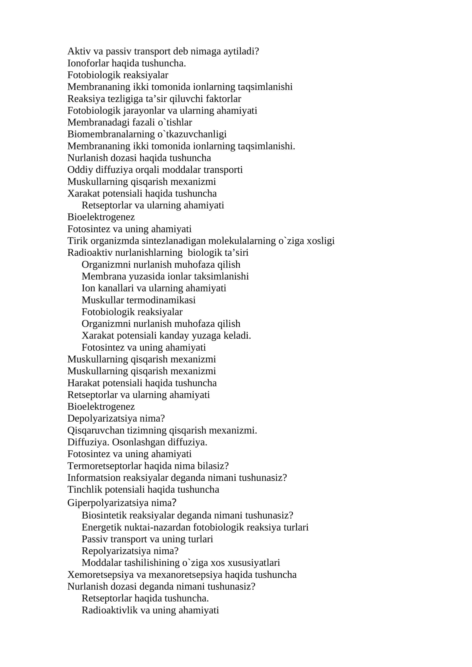 Fotobiologik reaksiyalar 1