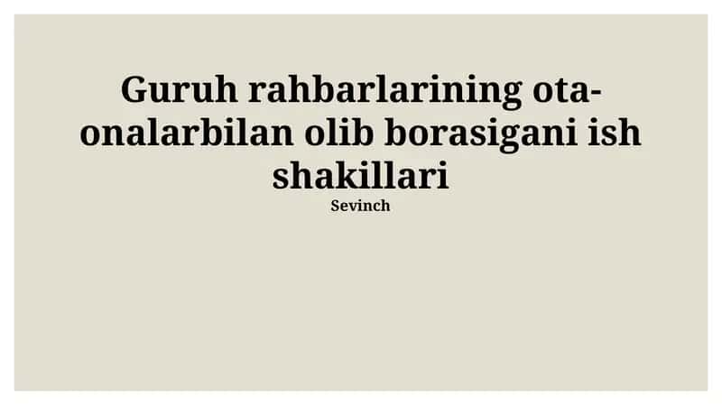 Onlayn aloqa va platformalardan foydalanish 1