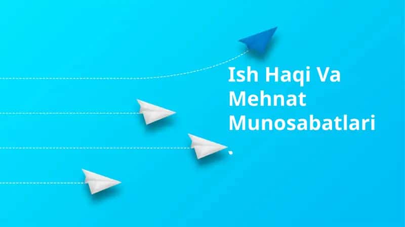 Ish Haqi Va Mehnat Munosabatlari 1
