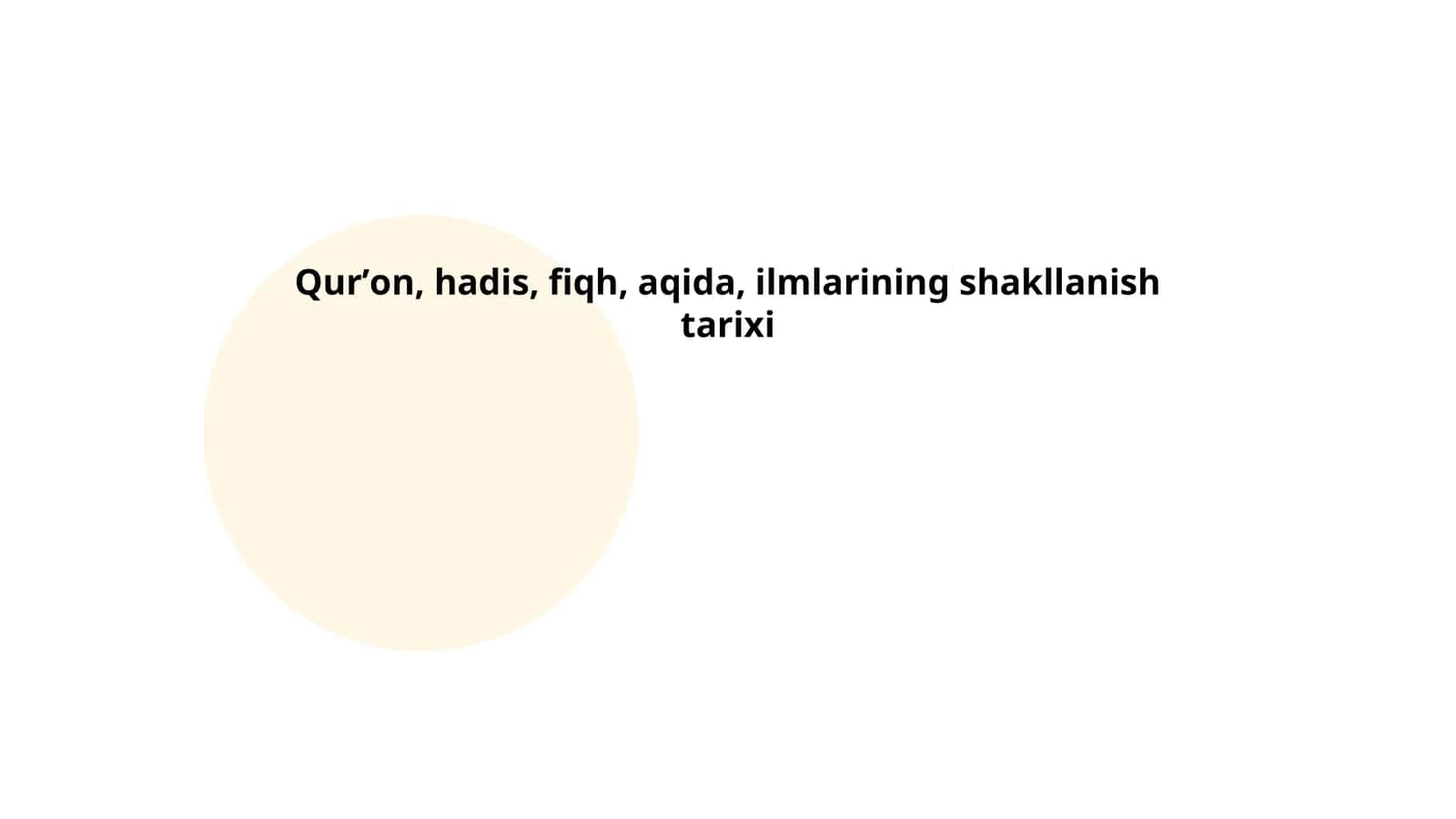 Qurʼonning nazil bo‘lish tarixi 1