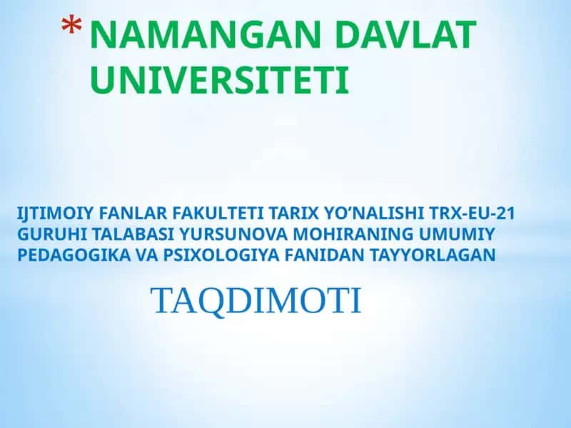 Xayoljarayonlari va Xayol Turlari 1