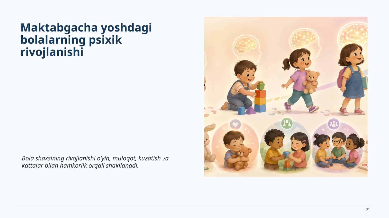 Maktabgacha yoshdagi bolalarning psixik rivojlanishi 1