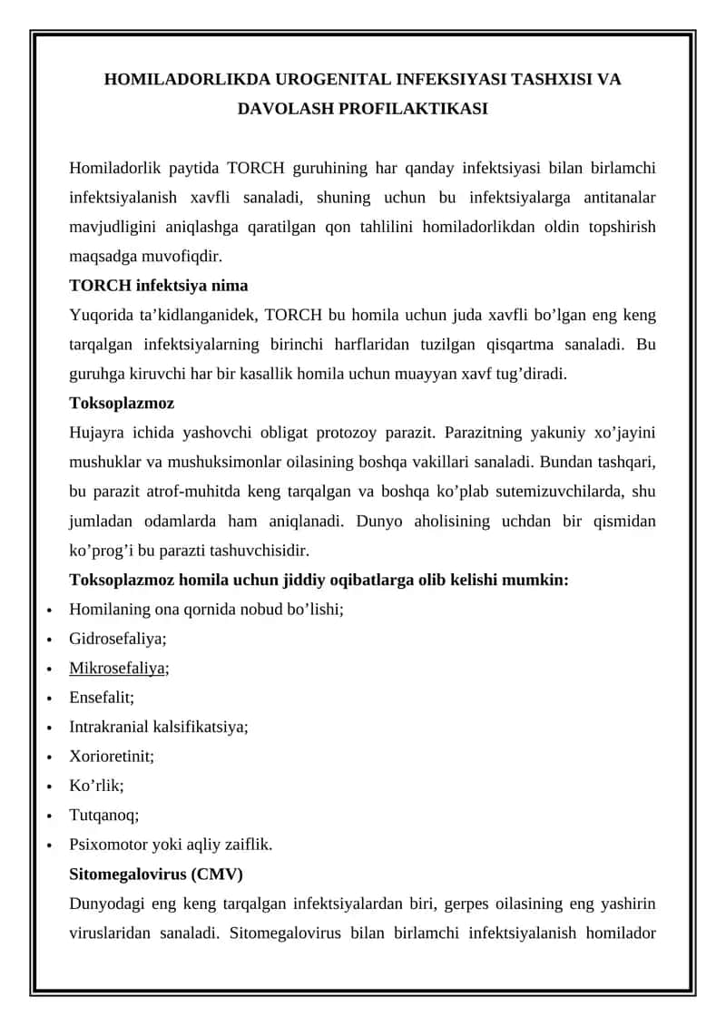 TORCH infektsiya 1