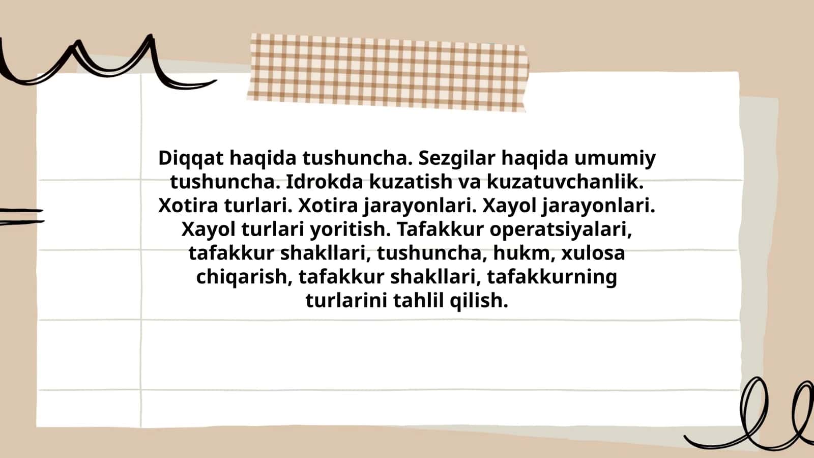 Tafakkur shakllari va turlari 1