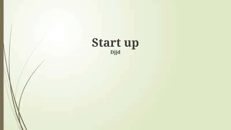 Start up 1