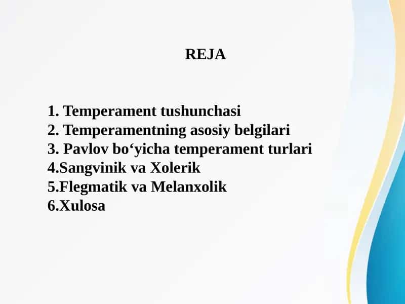 Temperament tushunchasi 1