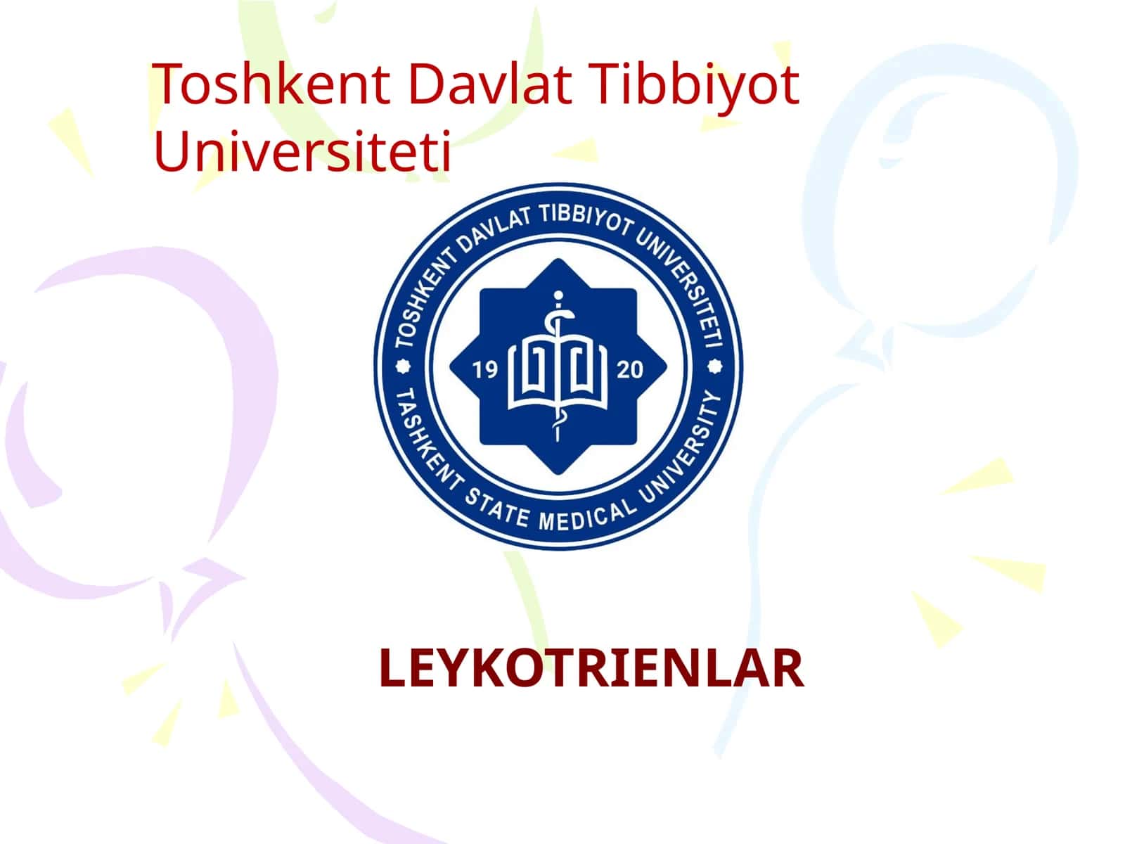 LEYKOTRIENLAR 1
