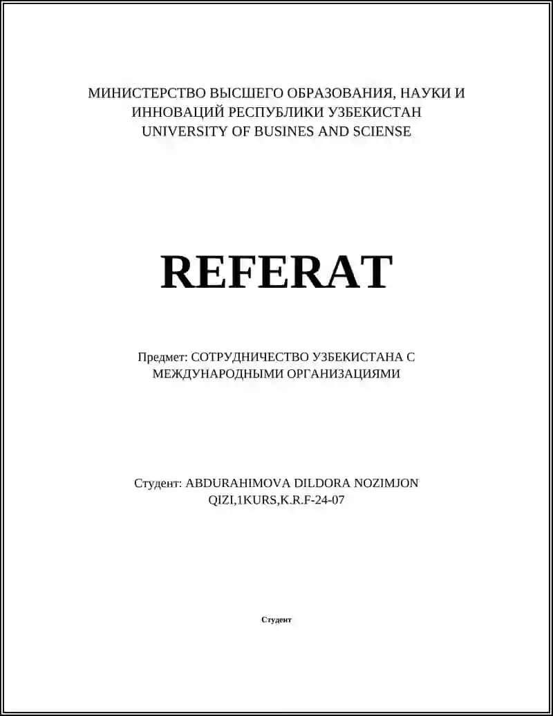 Участие Узбекистана в ООН