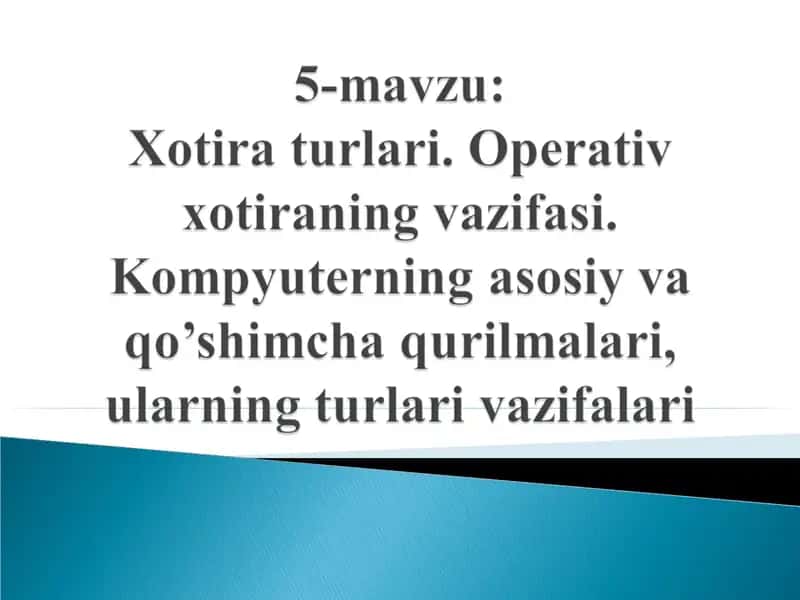 Xotira 1