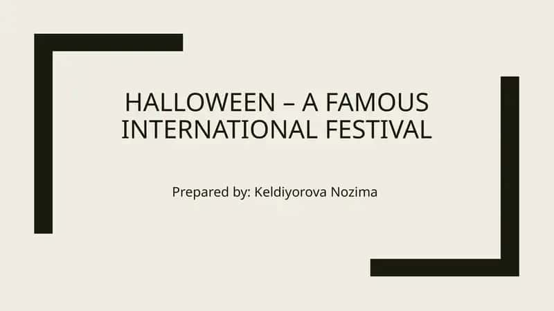 Halloween 1