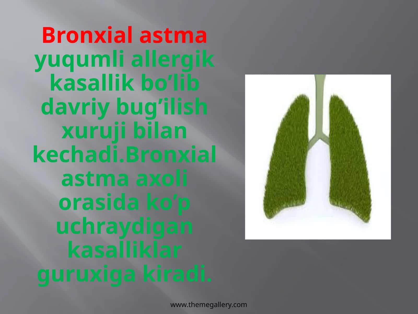 Bronxialastma kasalligi 1