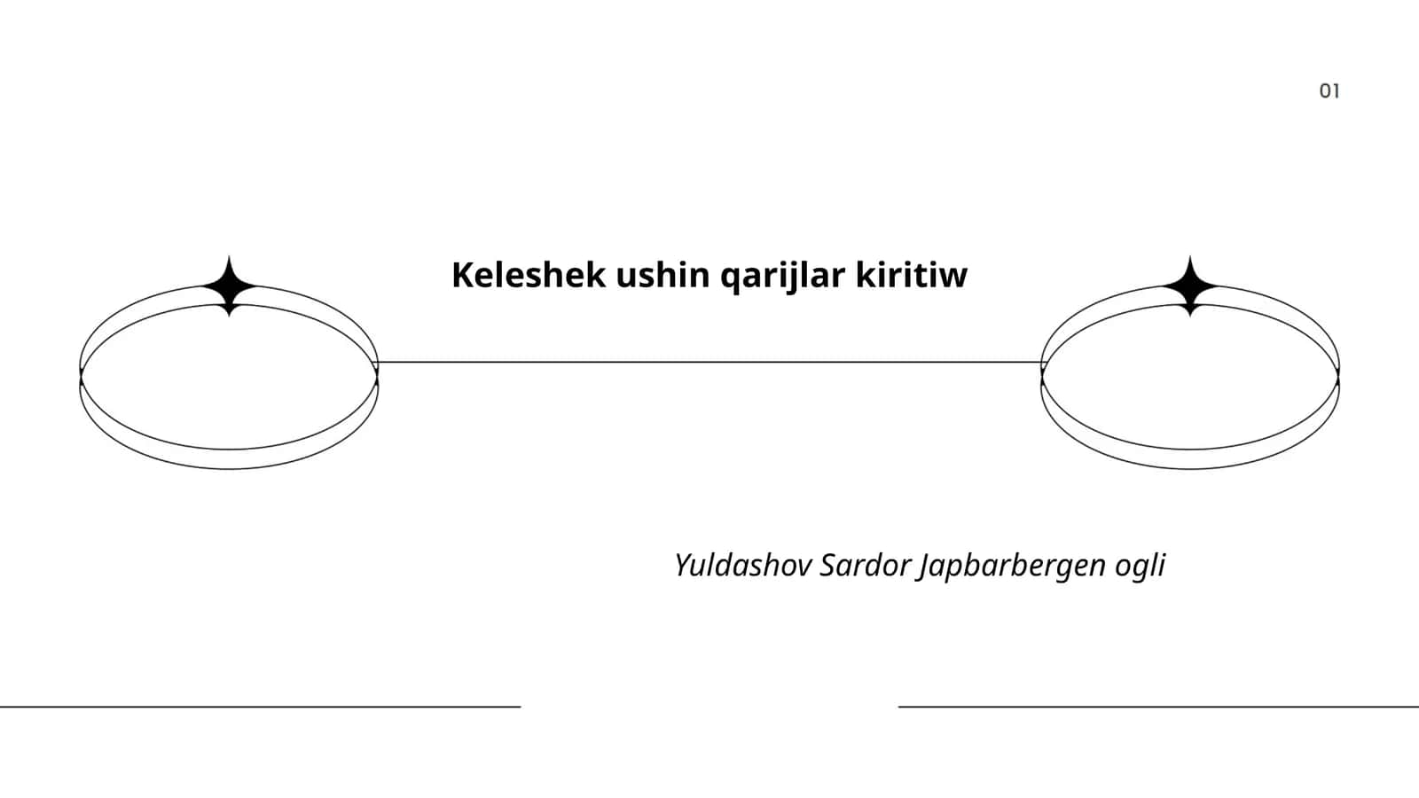 Keleshek ushin qarijlar kiritiw 1