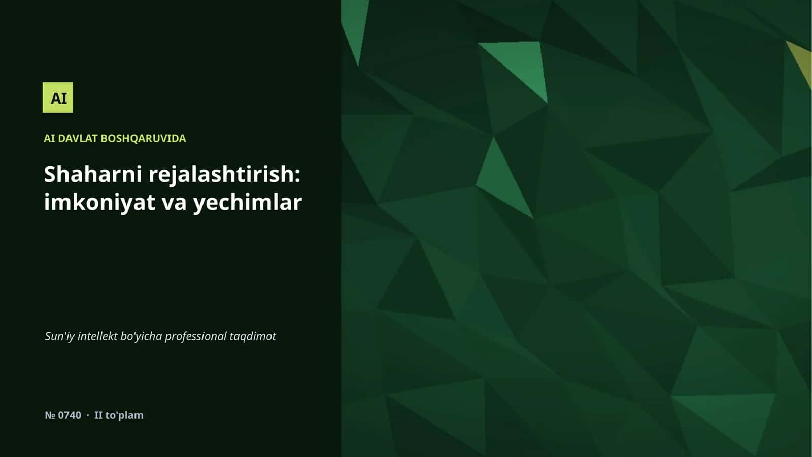 AI DAVLAT BOSHQARUVIDA 1