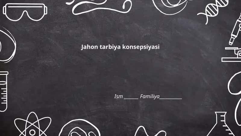 Jahon tarbiya konsepsiyasi 1