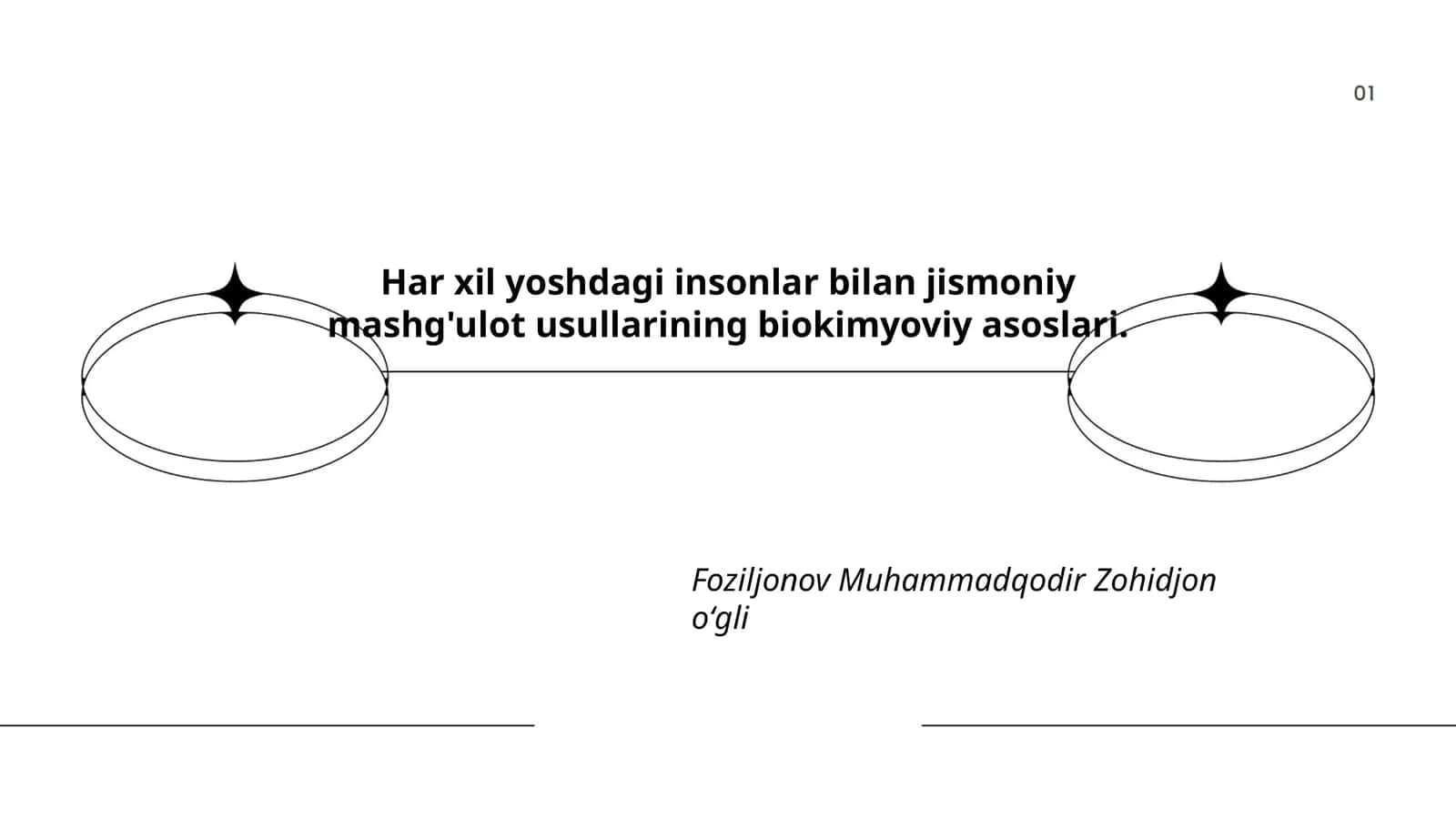 Insonlar bilan jismoniy mashg'ulot usullarining biokimyoviy asoslari 1