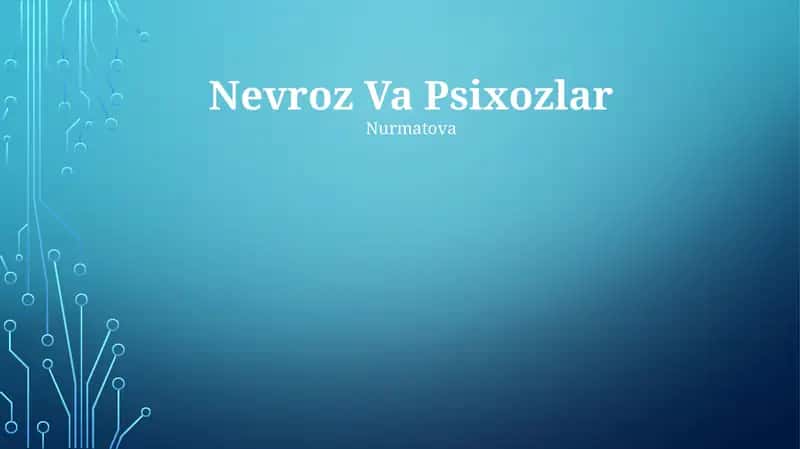 Nevroz Va Psixozlar 1