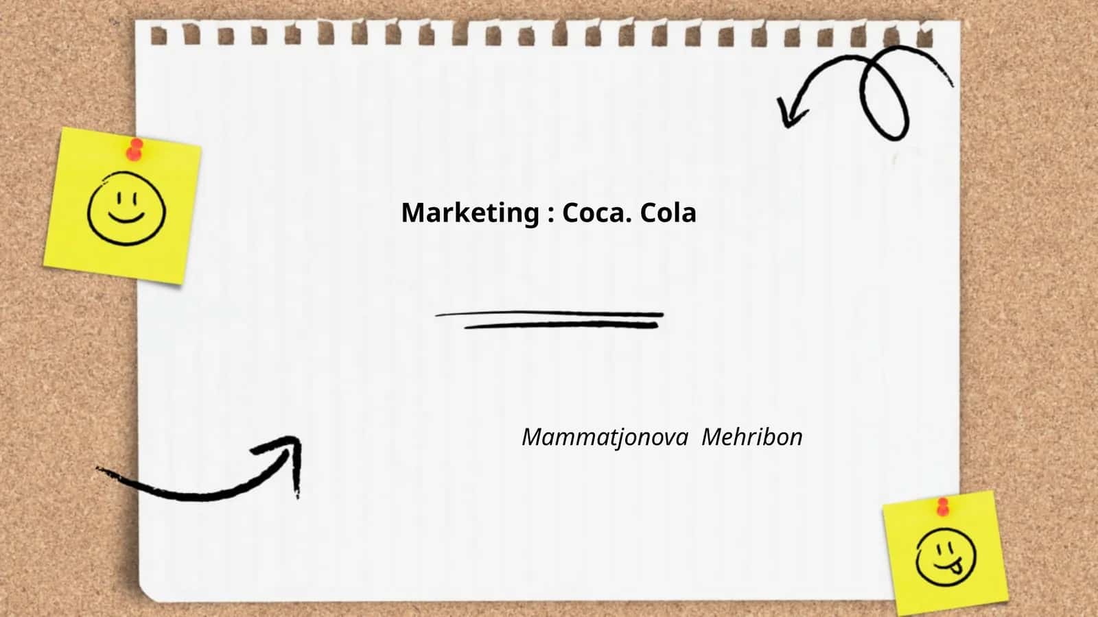 Coca-Cola Brend Strategiyasi va Imidji 1