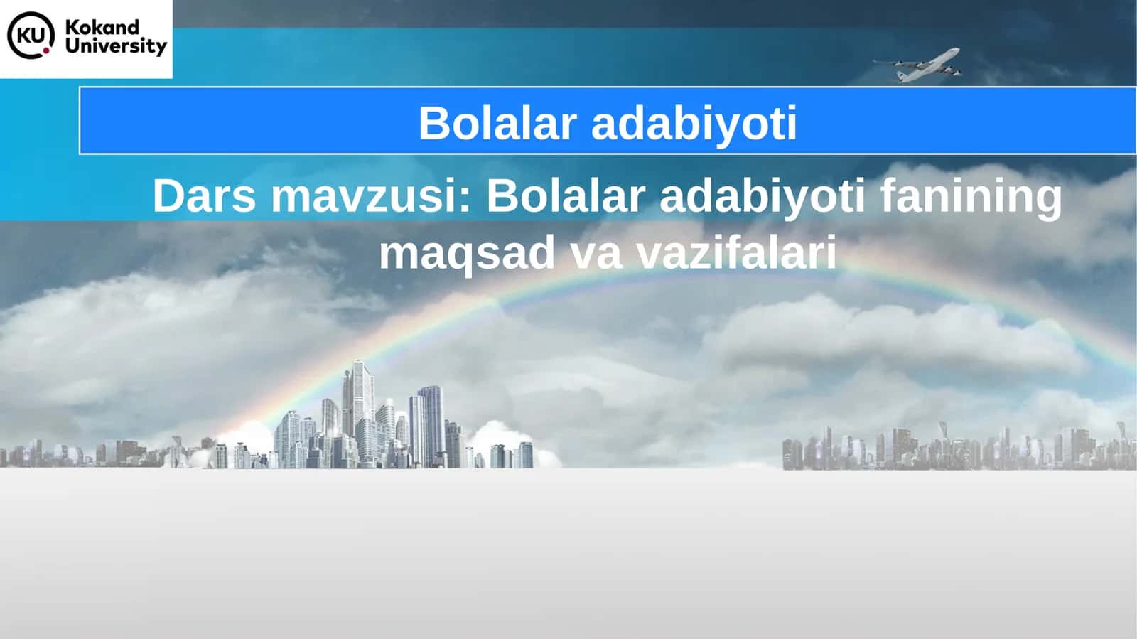 Bolalar adabiyoti 1