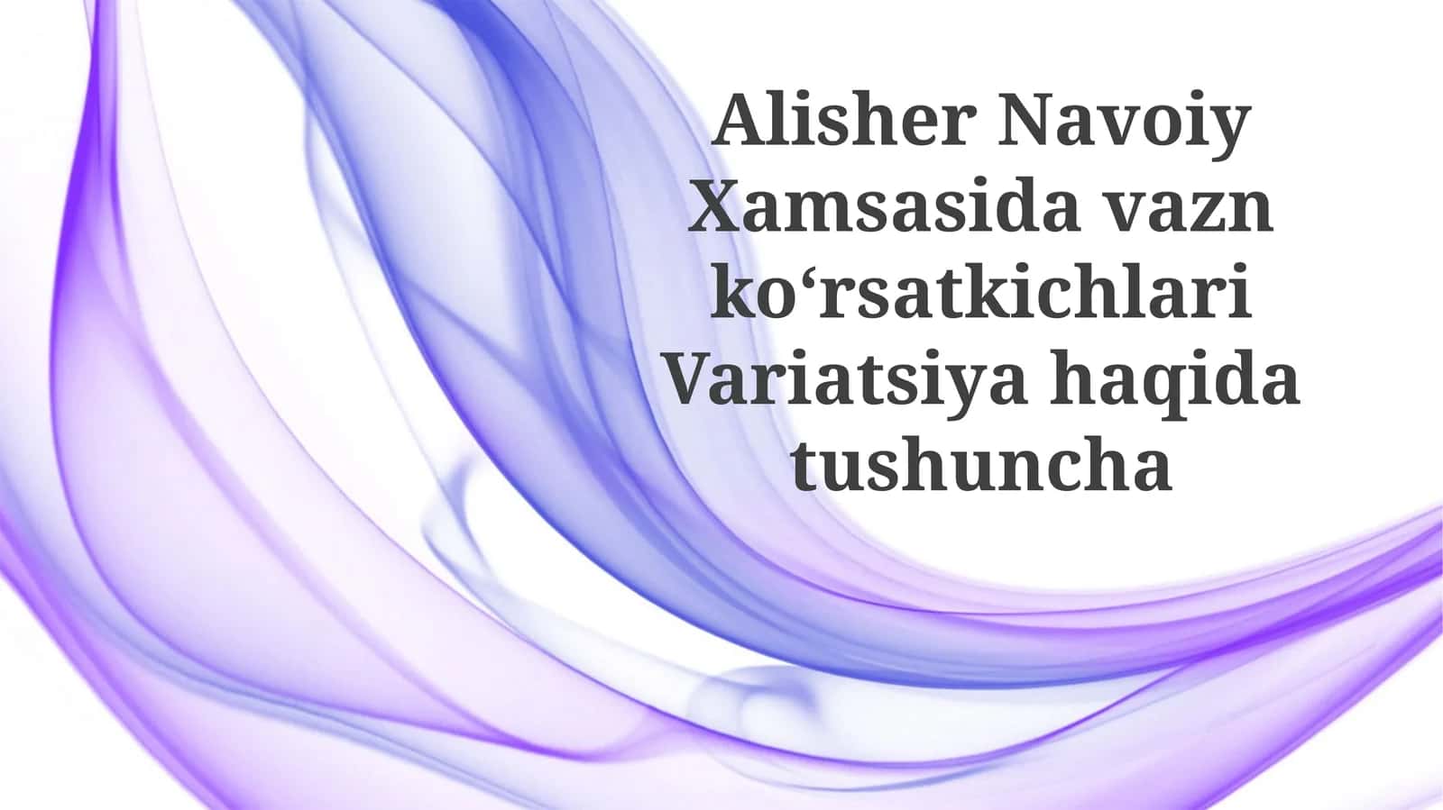 Metrik O'zgarishlar Misollari va Tahlili 1