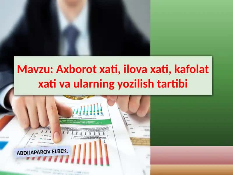 Axborot xati, ilova xati, soʻrov xati 1