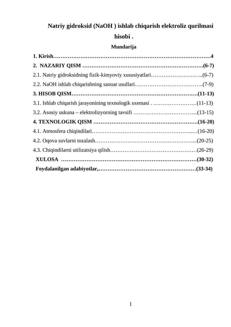 Natriy gidroksid (NaOH) 1