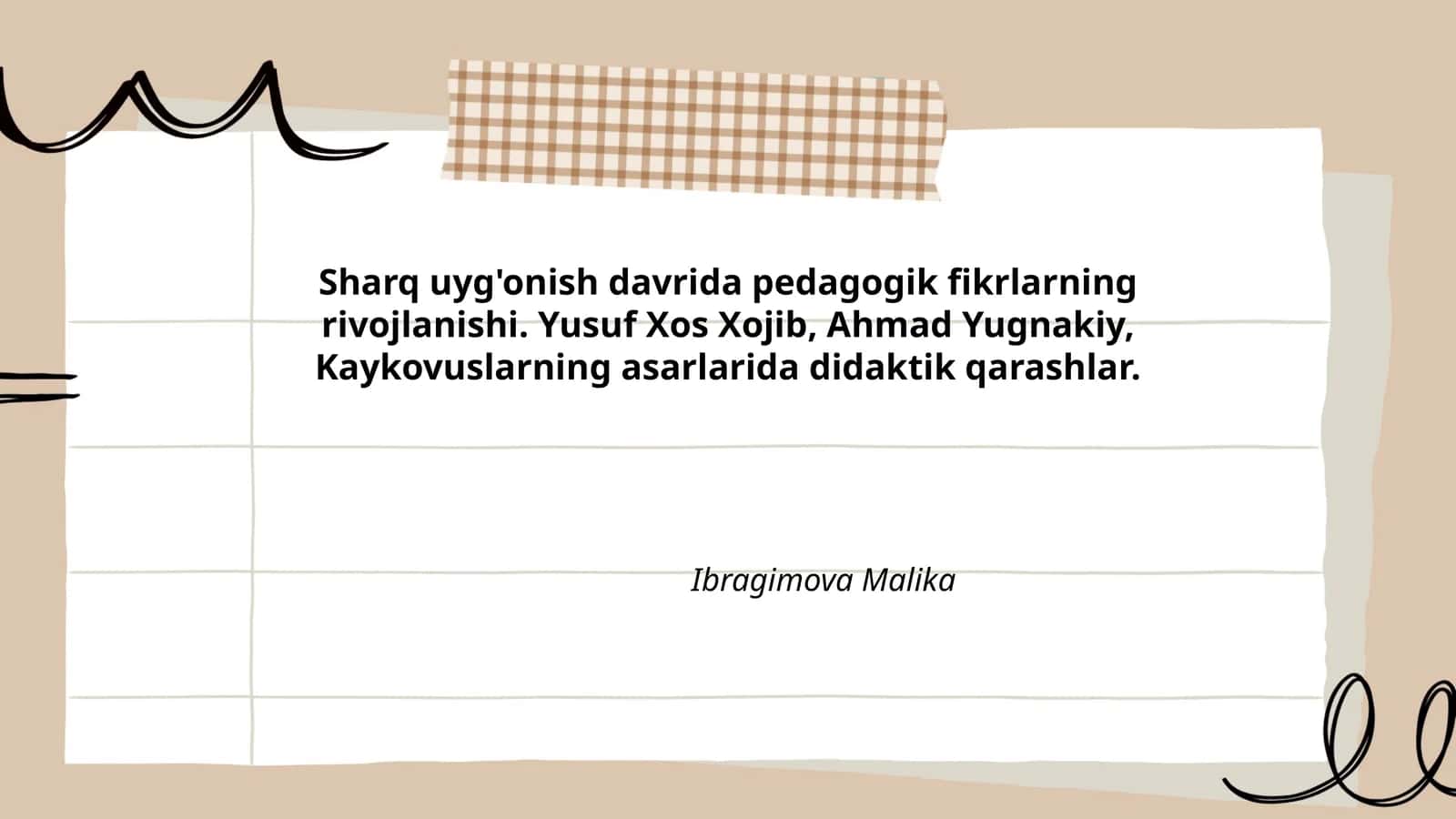 Sharq uyg'onishi davrining pedagogik-madaniy konteksti 1