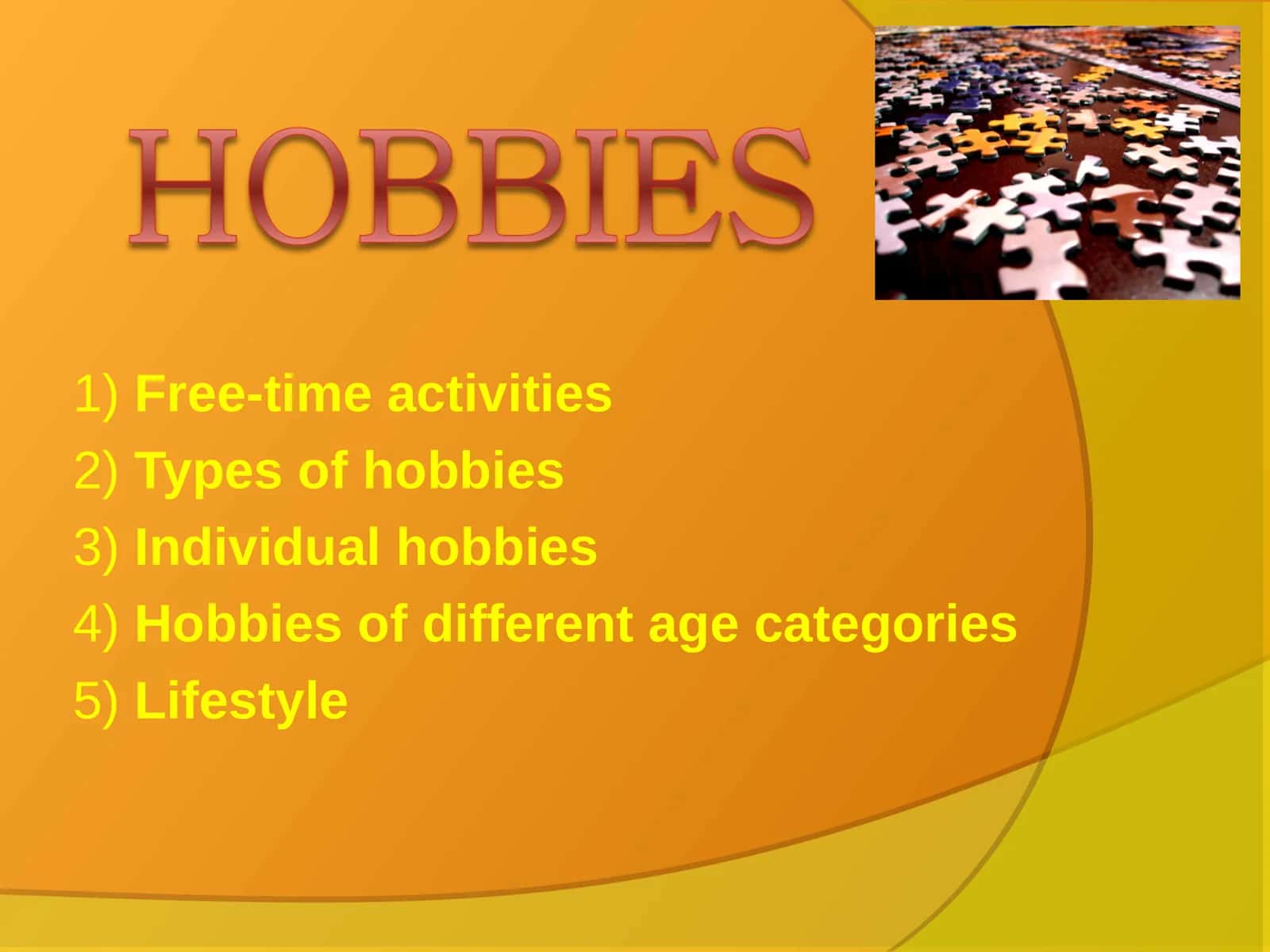 Free-time activities 1
