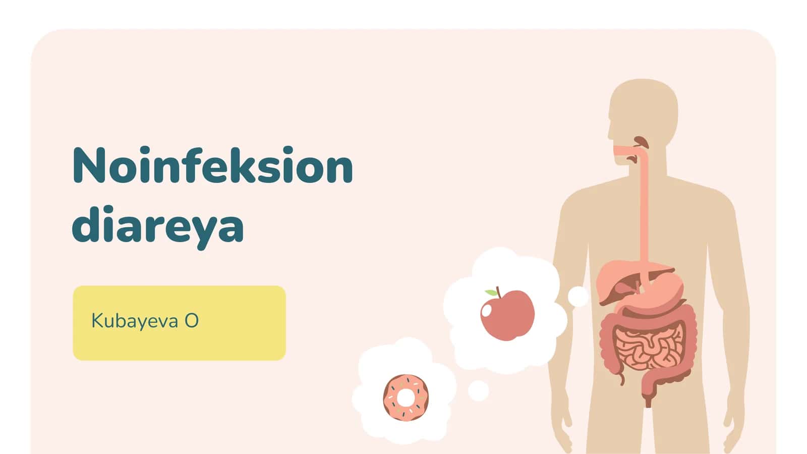 Noinfeksion diareya 1