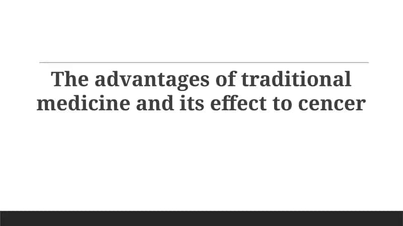Unveiling Traditional Medicine: A Historical and Scientific Perspective 1