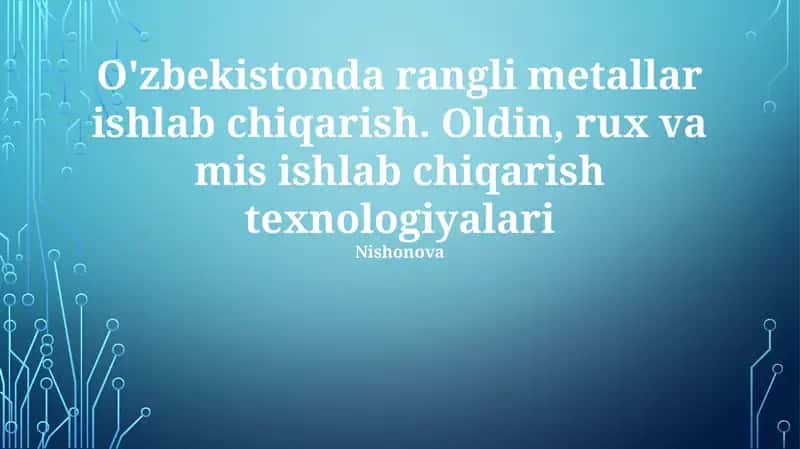 Rux va Mis Ishlab Chiqarish Tarixi 1